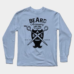 Beard Accessory Store logo Long Sleeve T-Shirt